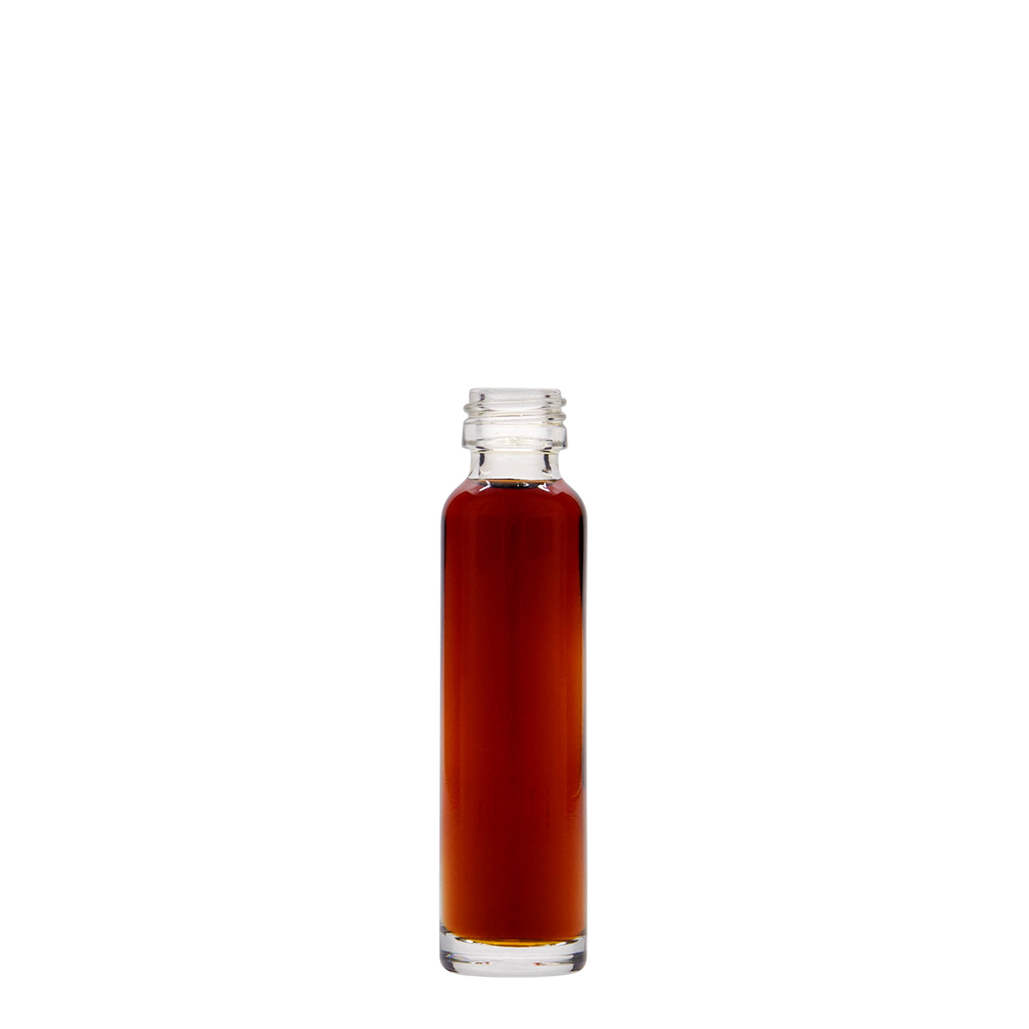Sticlă tip damigeană de 20 ml, sticlă, gura: PP 18