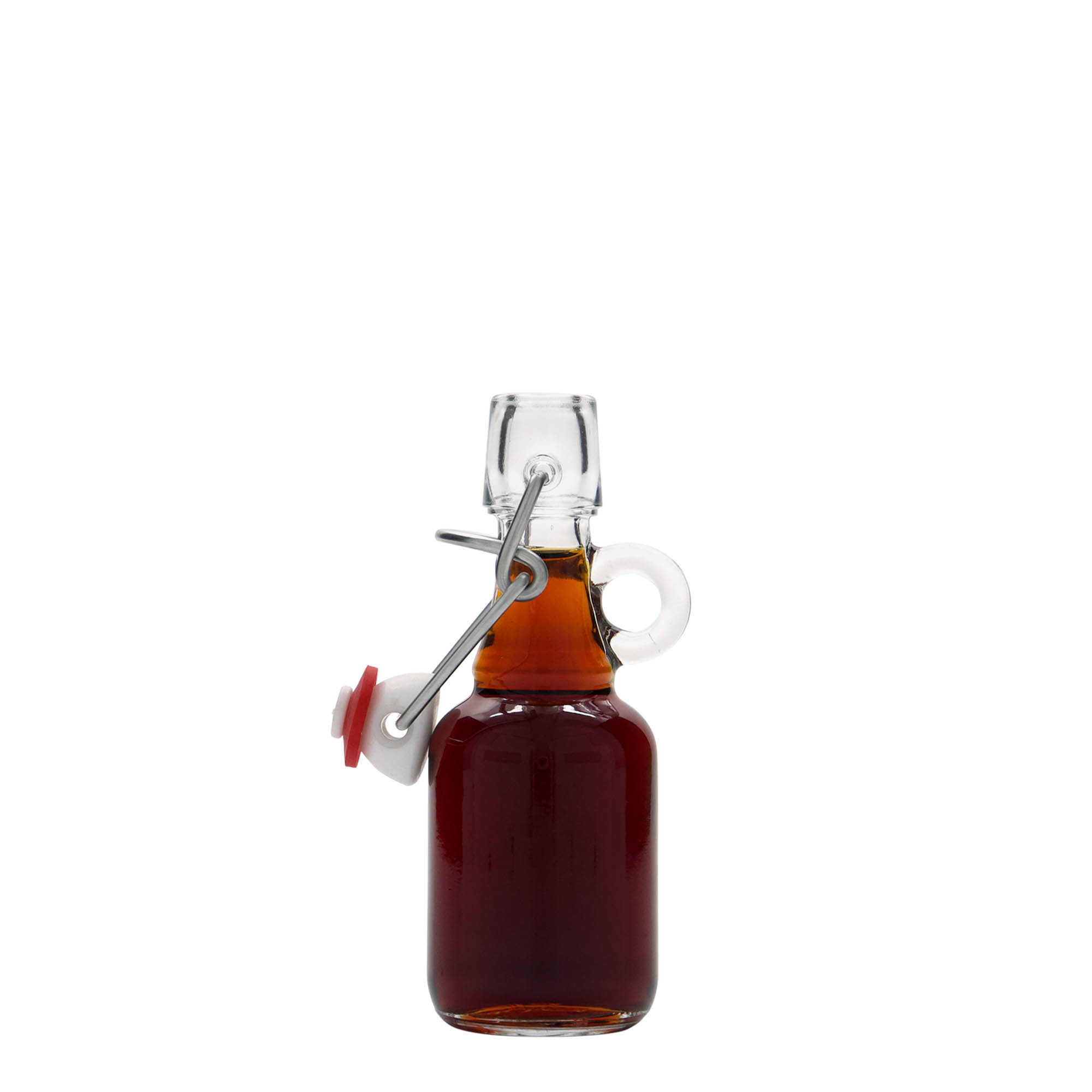 Sticlă de sticlă de 40 ml „Santos”, deschidere: capac cu balama