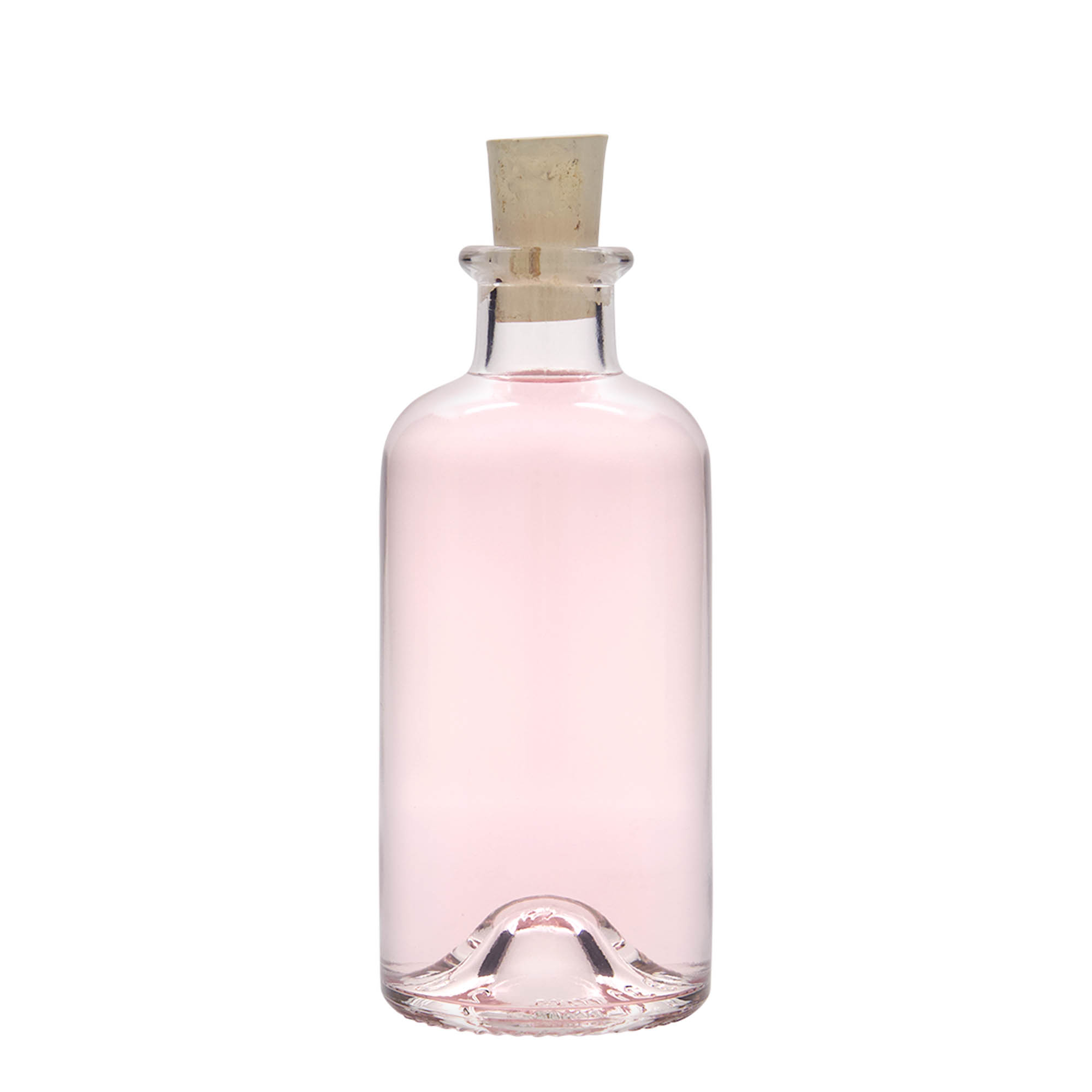 Sticlă de 200 ml pentru farmacie, gură: dop de plută