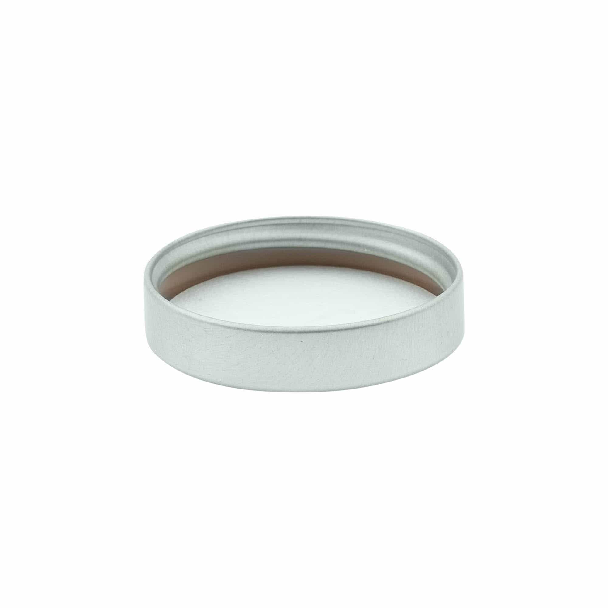 Capac cu filet, metalic, argintiu, pentru gura: 45/400