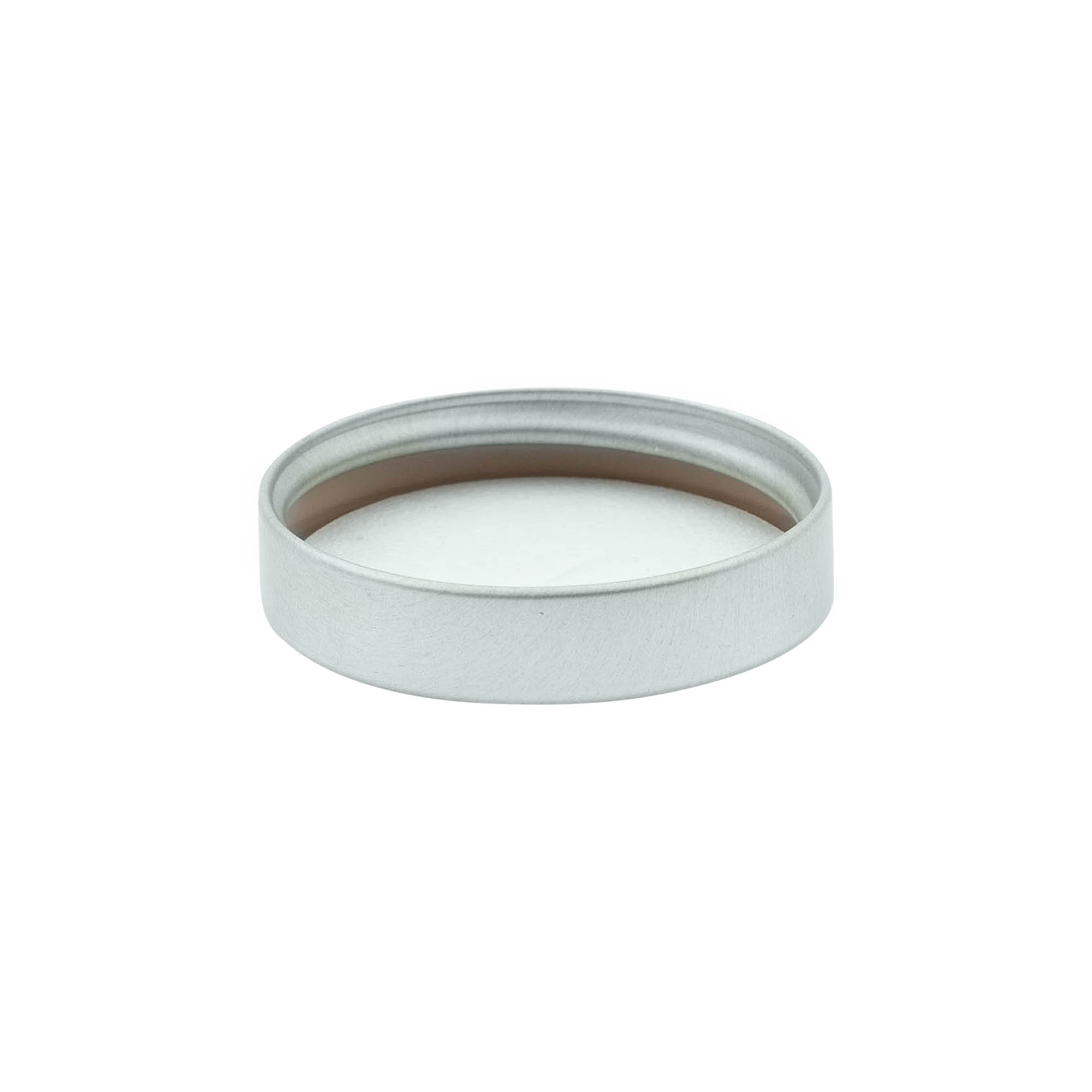 Capac cu filet, metalic, argintiu, pentru gura: 45/400