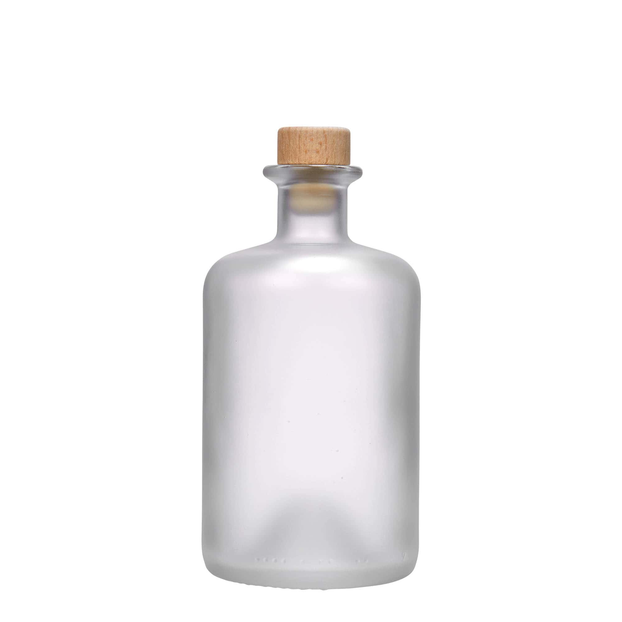 Sticlă de 500 ml pentru farmacist, înghețată, gura: plută