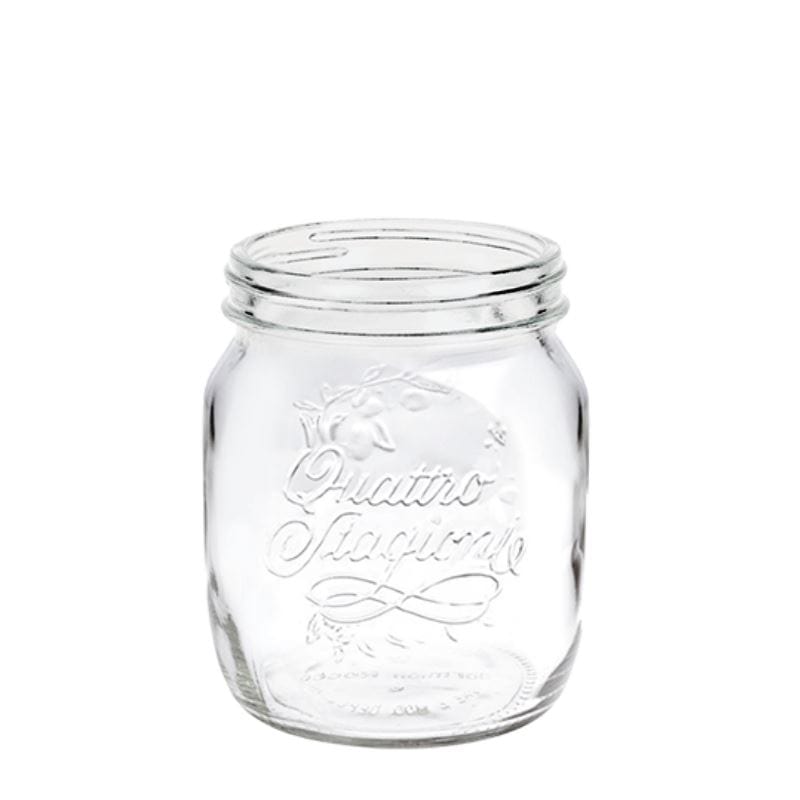 700 ml sticlă „Quattro Stagioni”, gură: capac cu filet