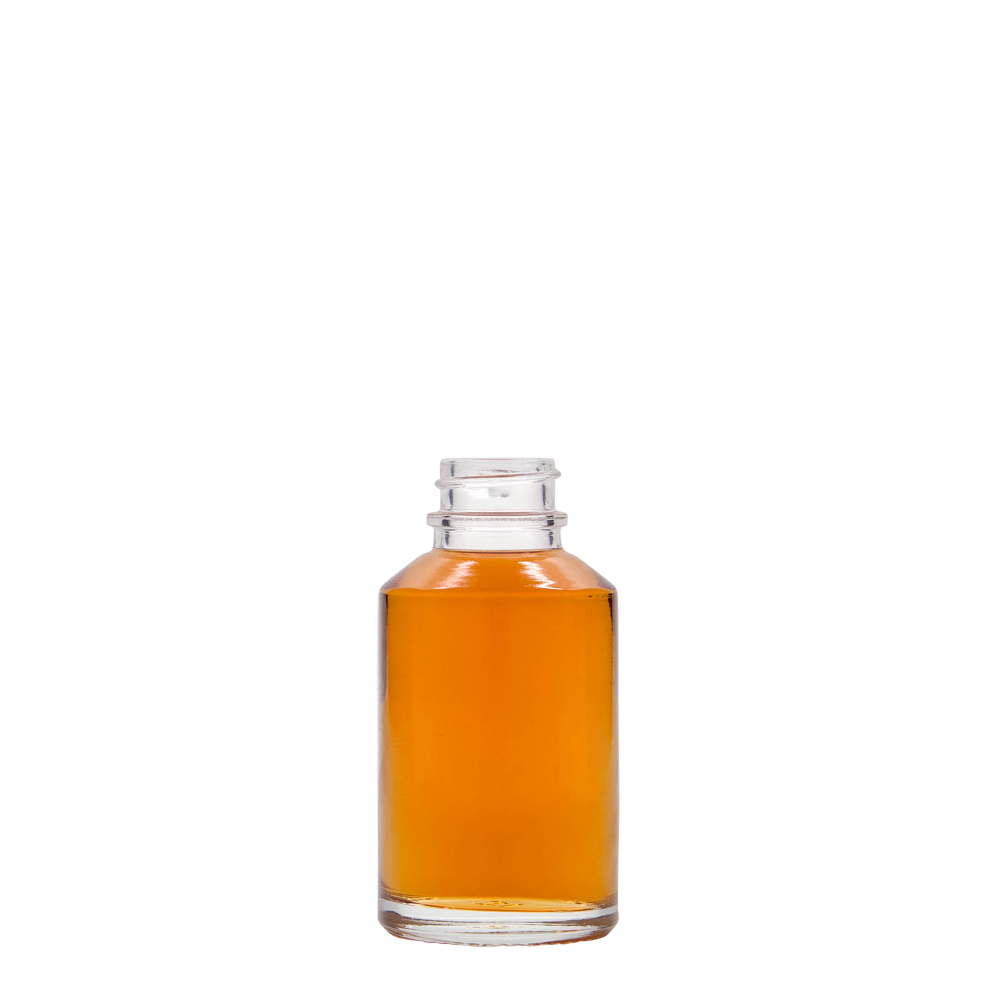 Sticlă de sticlă de 50 ml „Hella”, deschidere: GPI 22 Sticlă de sticlă de 50 ml „Hella”, deschidere: GPI 22