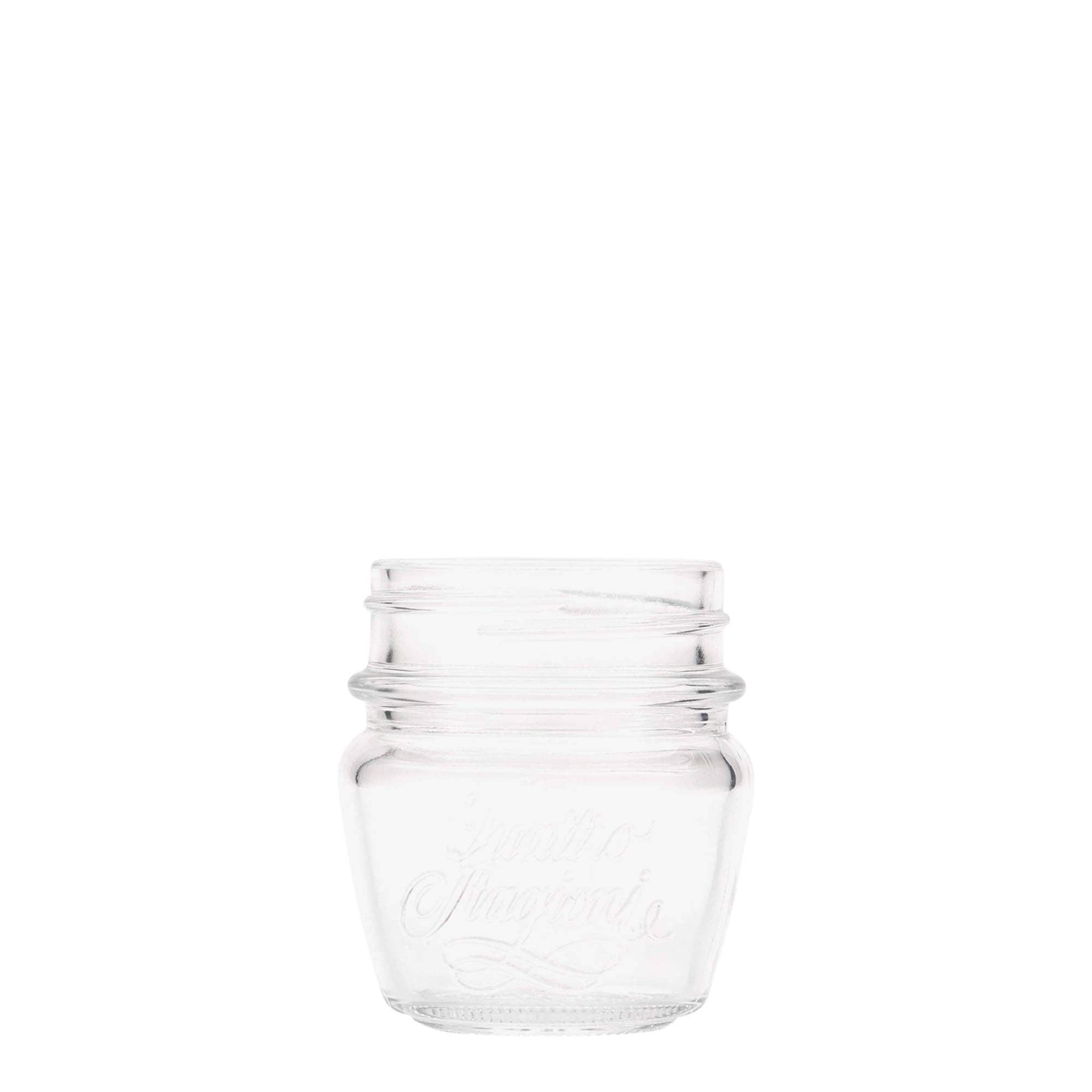80 ml borcan pentru bijuterii „Quattro Stagioni”, gura: capac cu filet 80 ml borcan pentru bijuterii „Quattro Stagioni”, gura: capac cu filet