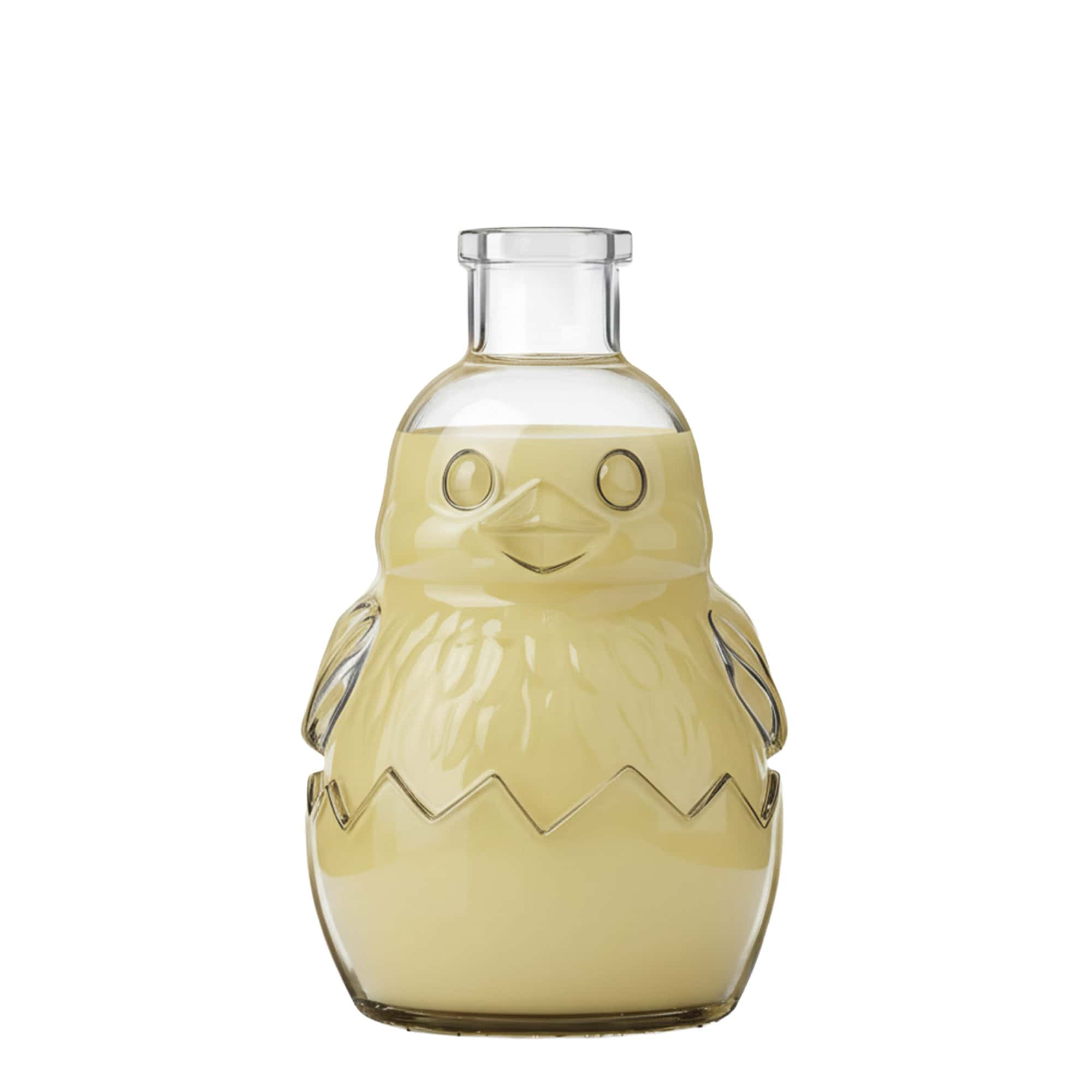 Sticlă de sticlă 200 ml „Pui”, gura: dop de plută Sticlă de sticlă 200 ml „Pui”, gura: dop de plută