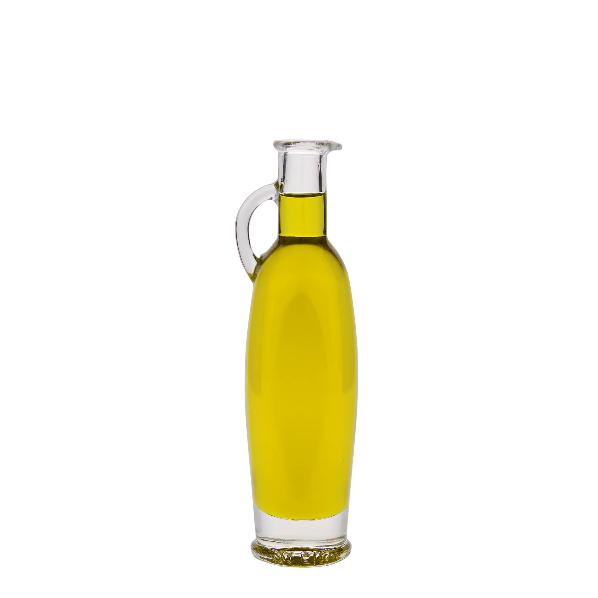 Sticlă de sticlă 100 ml „Eleganta”, ovală, gura: dop de plută