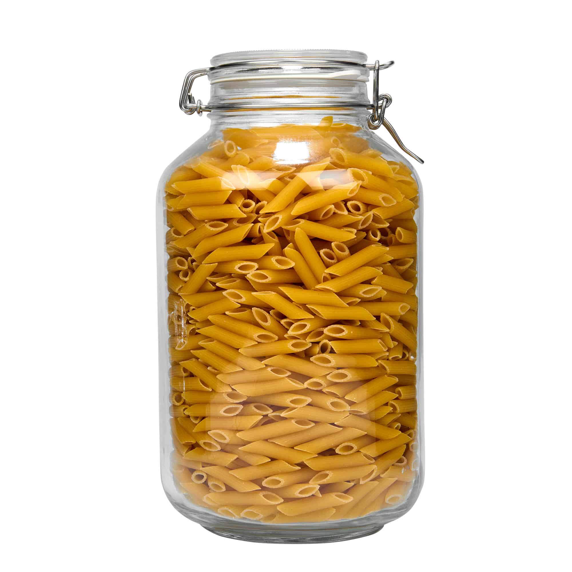 4.000 ml borcan cu clemă metalică 'Fido', gura: închidere cu clemă metalică