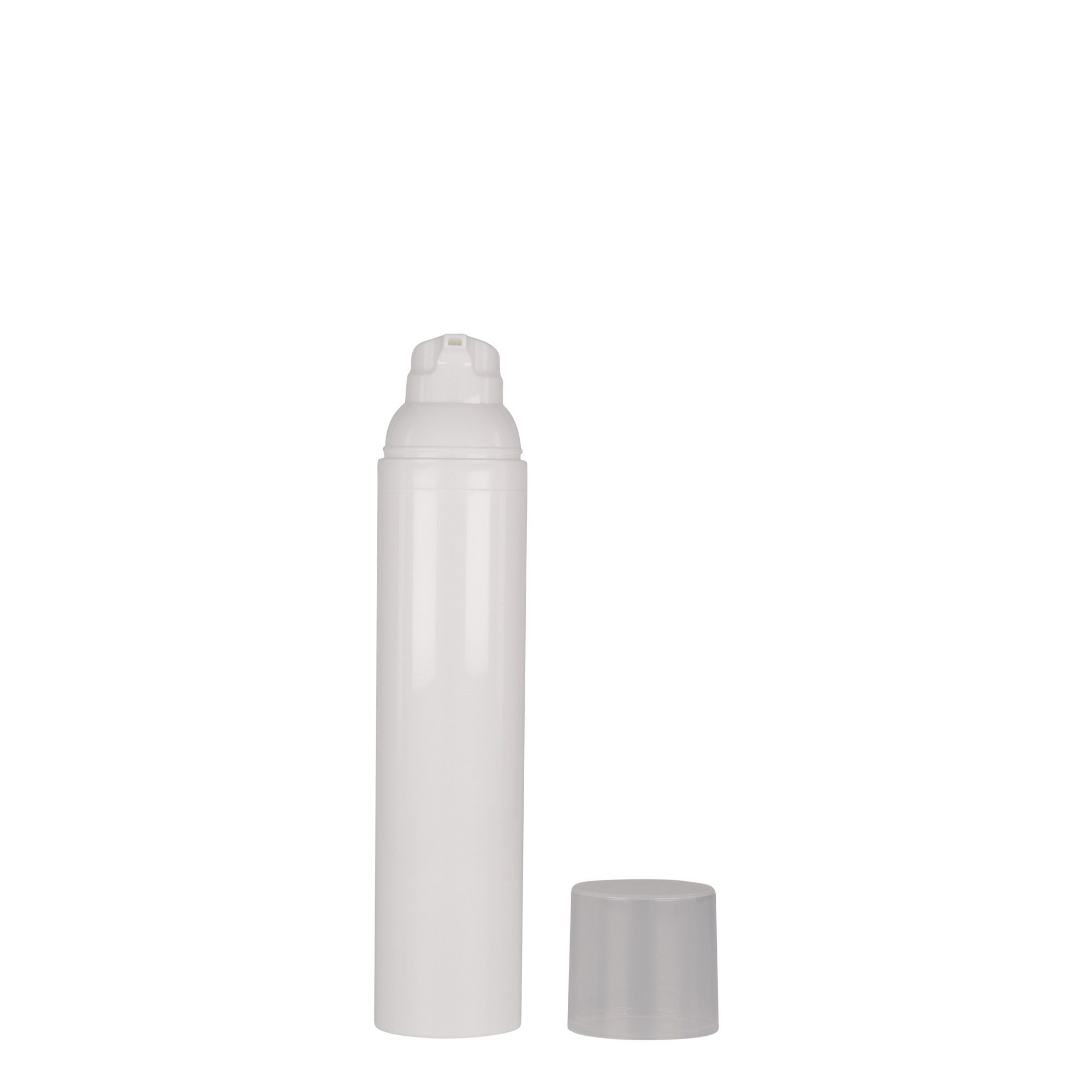 Dispenser Airless 100 ml „Mezzo”, plastic PP, alb Dispenser Airless 100 ml „Mezzo”, plastic PP, alb