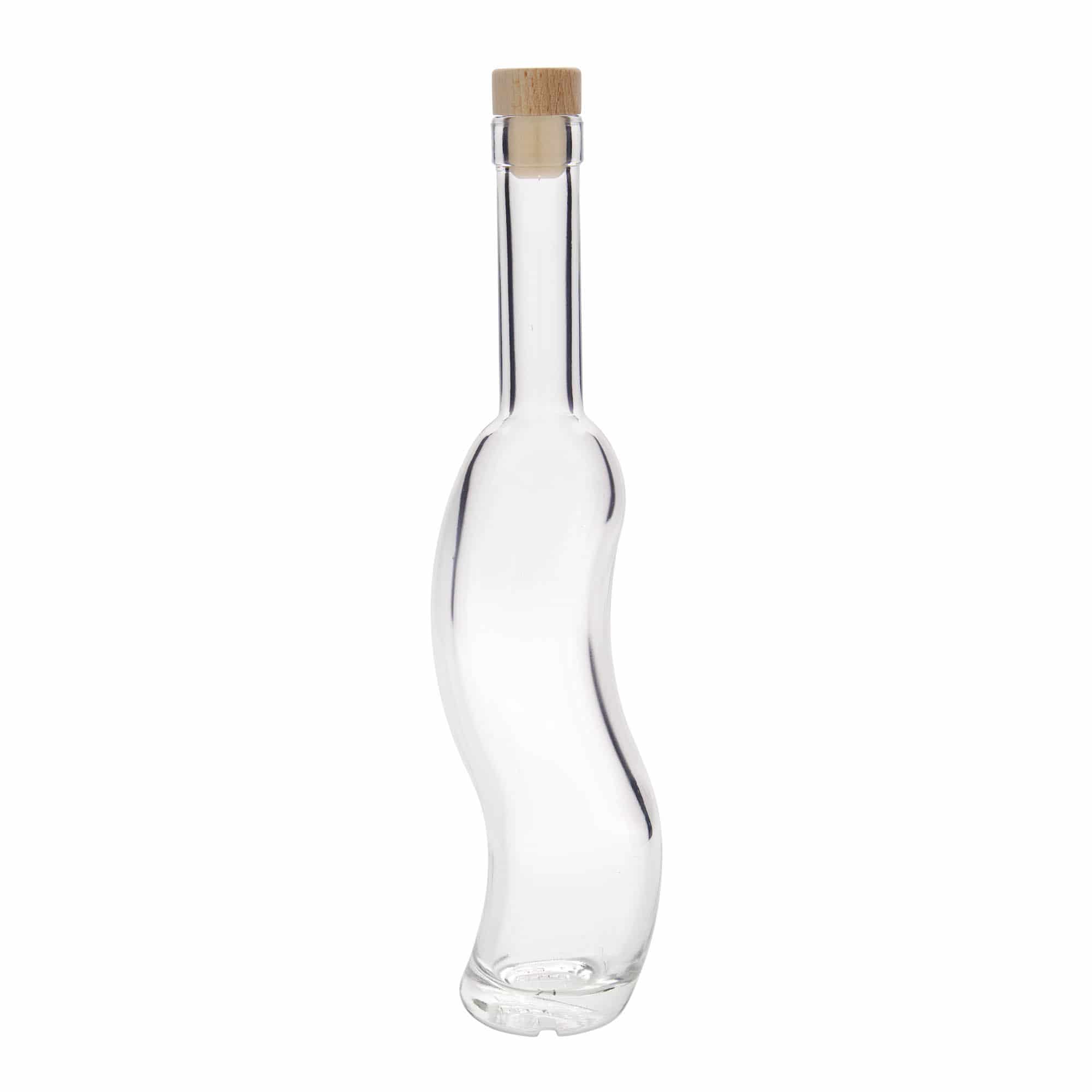 Sticlă de sticlă de 350 ml „La-Ola”, semirotundă, gura: dop de plută