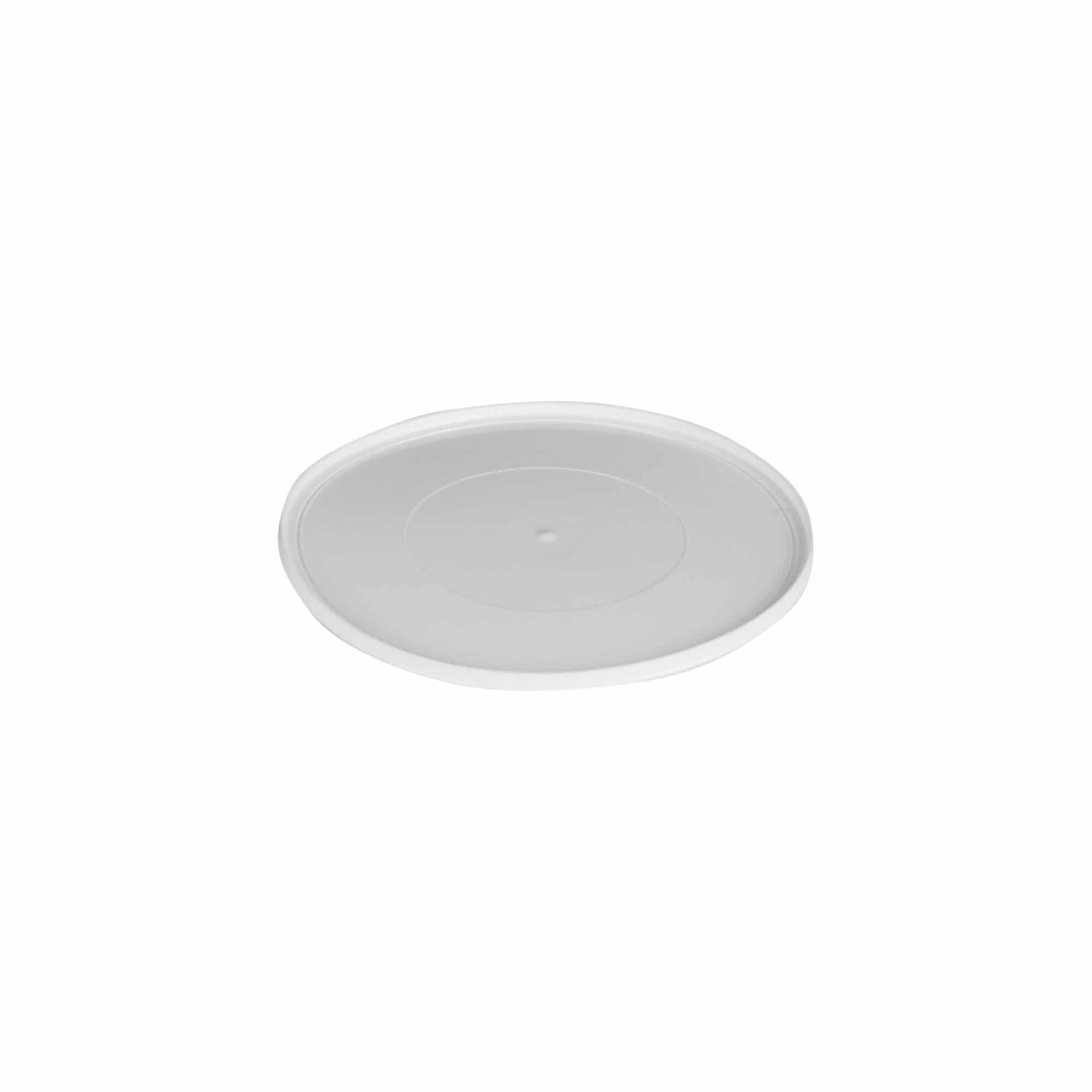Disc de acoperire pentru 200 ml „Bianca”, plastic PP, alb