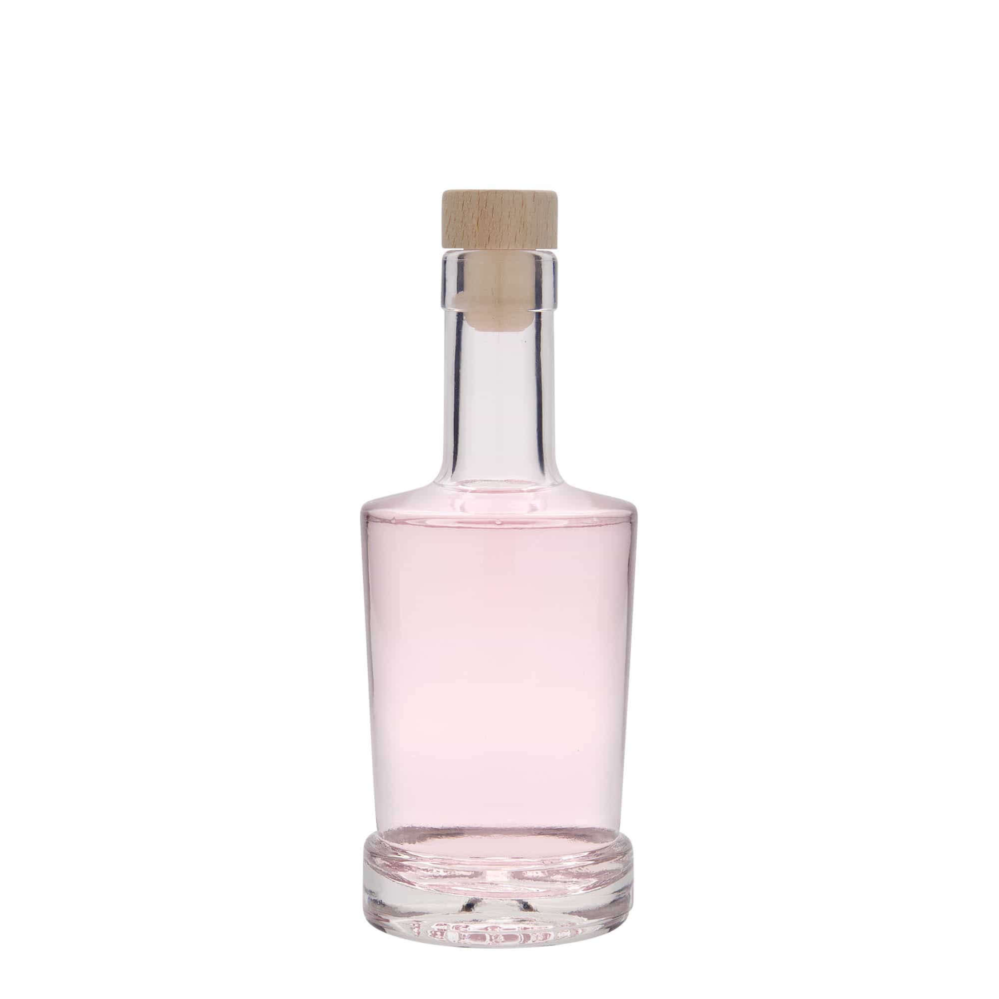 Sticlă de sticlă de 250 ml 'Deborah', gură: plută