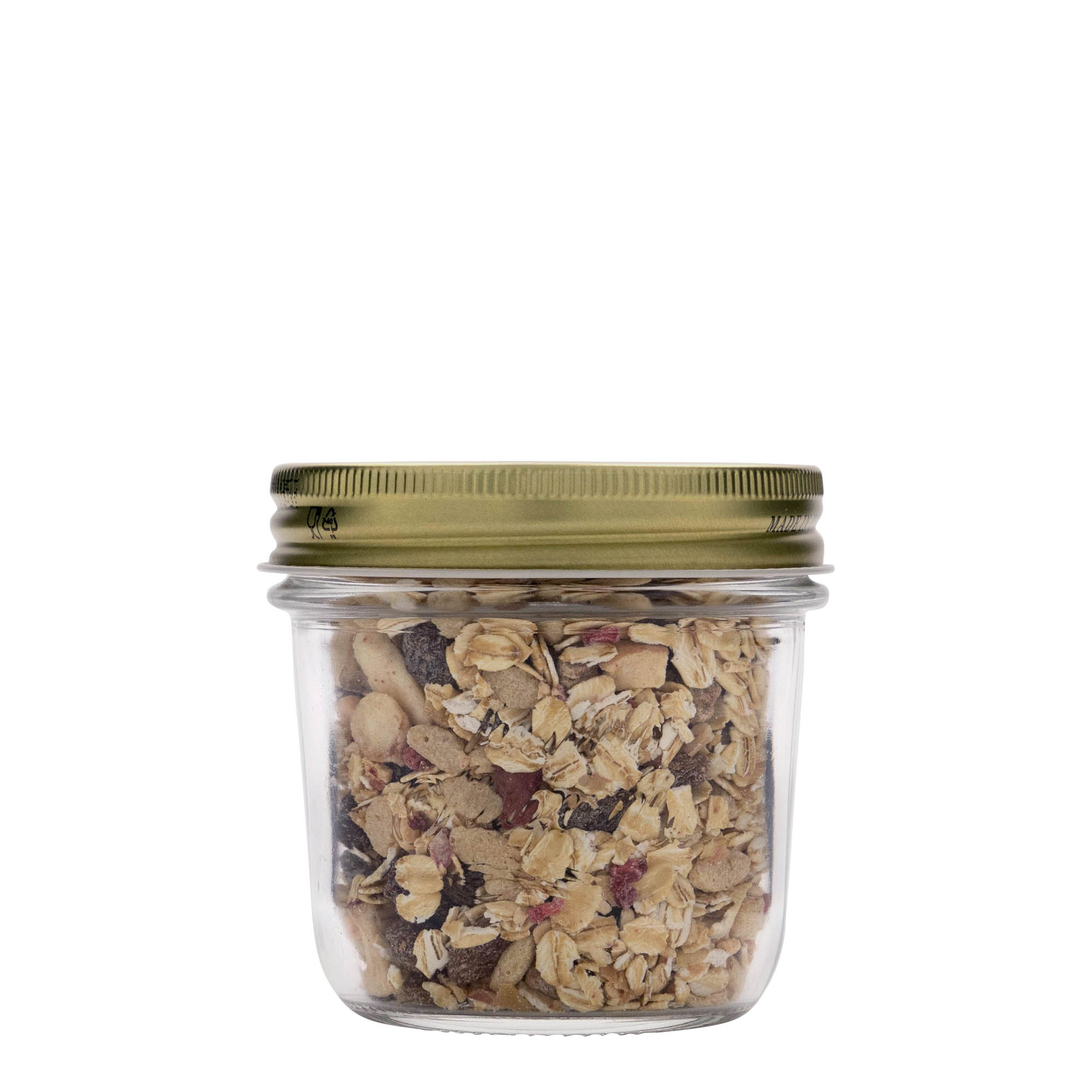 200 ml borcan cu gât drept „Quattro Stagioni”, deschidere: capac cu filet 200 ml borcan cu gât drept „Quattro Stagioni”, deschidere: capac cu filet