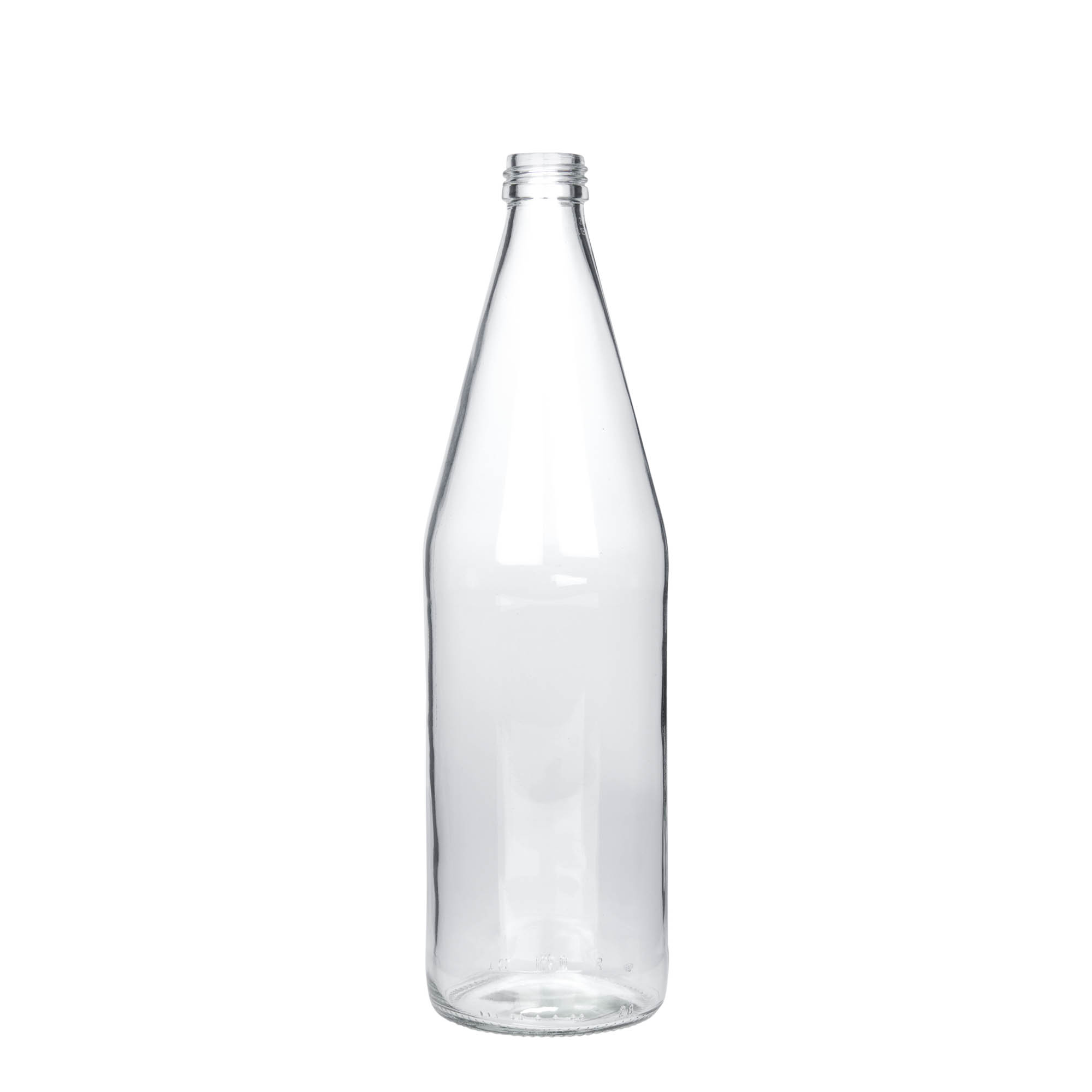 750 ml sticlă universală în formă de morcov, sticlă, gât: PP 28 750 ml sticlă universală în formă de morcov, sticlă, gât: PP 28