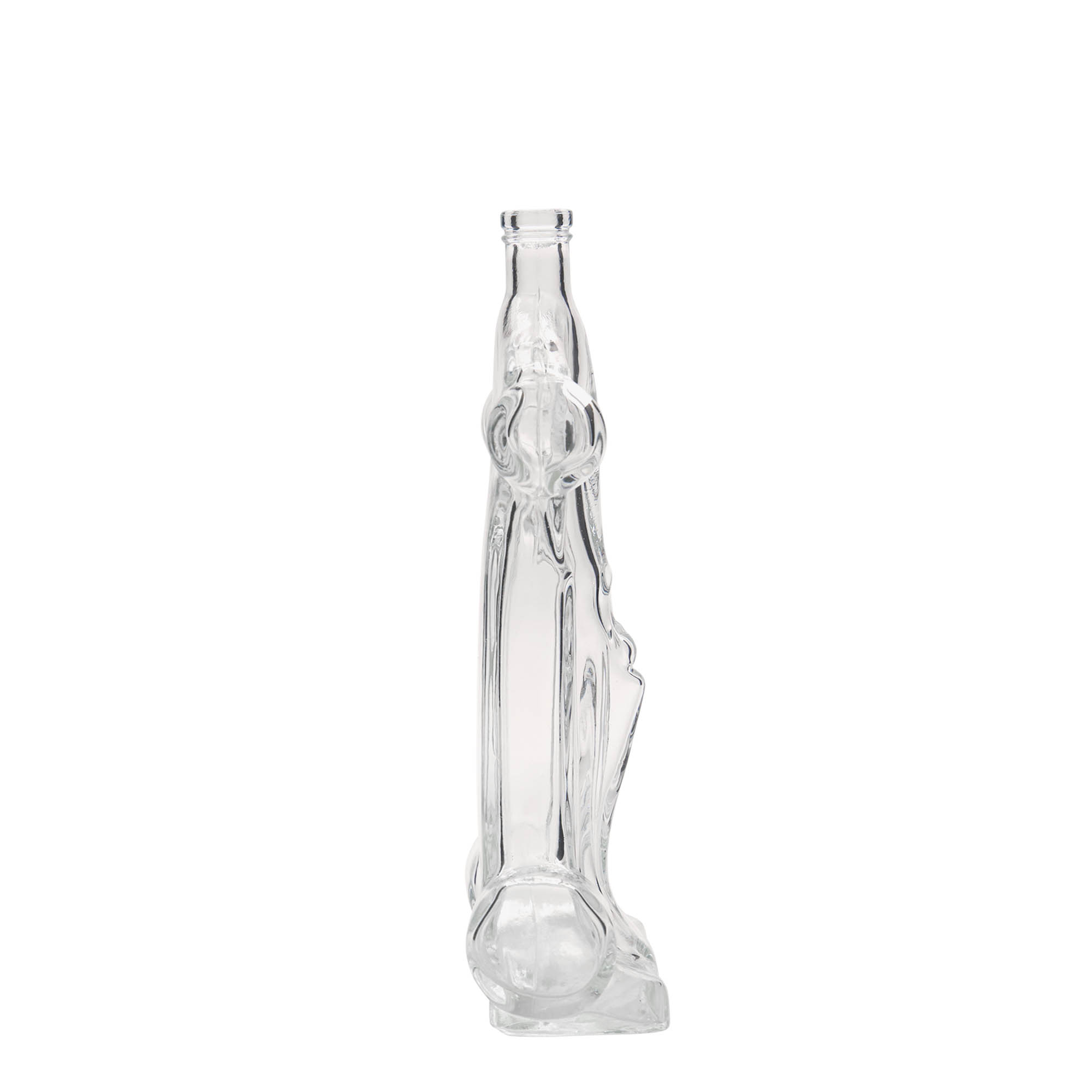 Sticlă de sticlă de 200 ml „Mașină de curse”, gura: dop