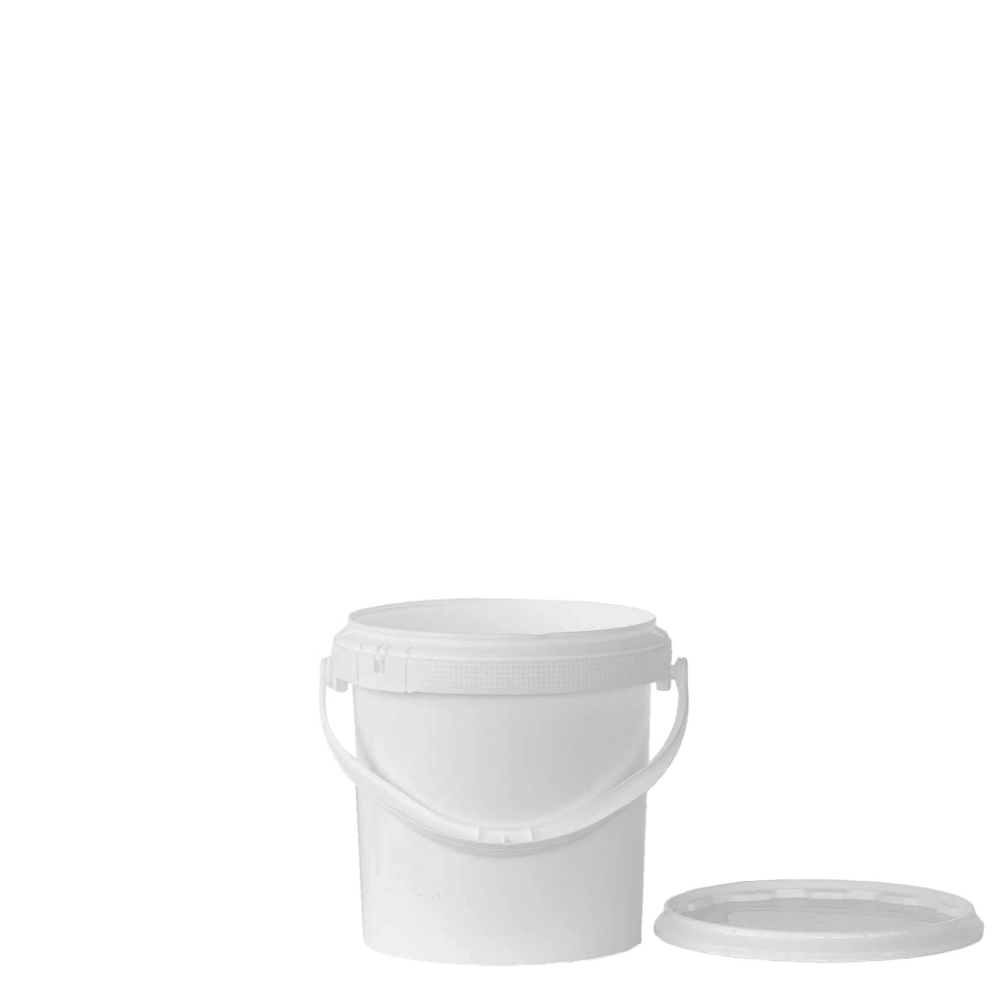 Găleată de 1,8 l, plastic PP, albă Găleată de 1,8 l, plastic PP, albă