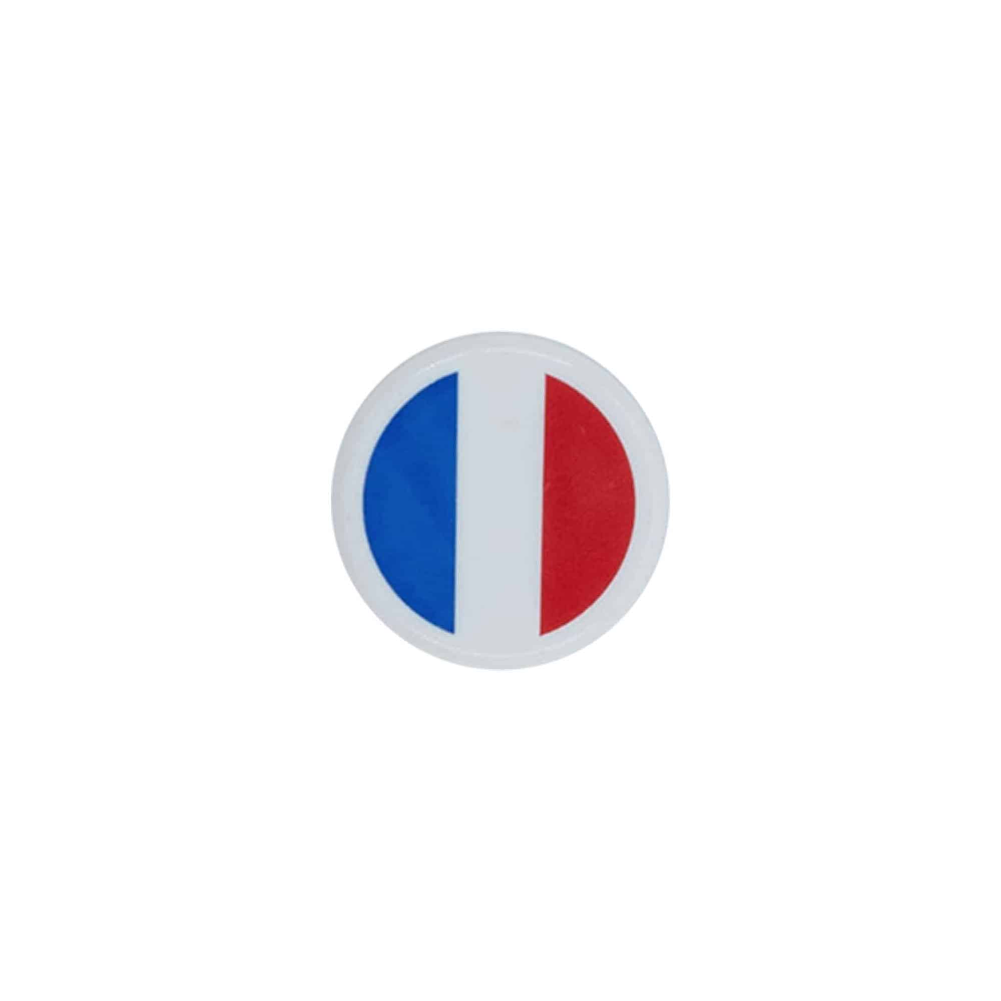 Dop cu mâner 19 mm „Franța”, din plastic, multicolor, pentru gura: dop de plută