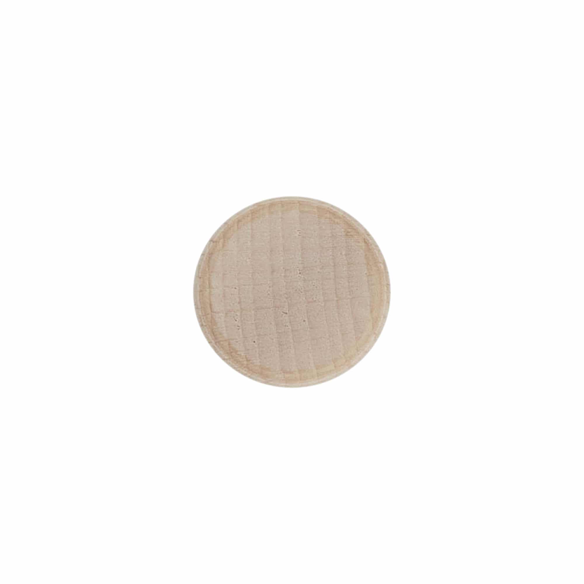 Dop cu mâner și deschidere dozatoare de 19 mm, lemn/plastic, bej, pentru gura: dop Dop cu mâner și deschidere dozatoare de 19 mm, lemn/plastic, bej, pentru gura: dop