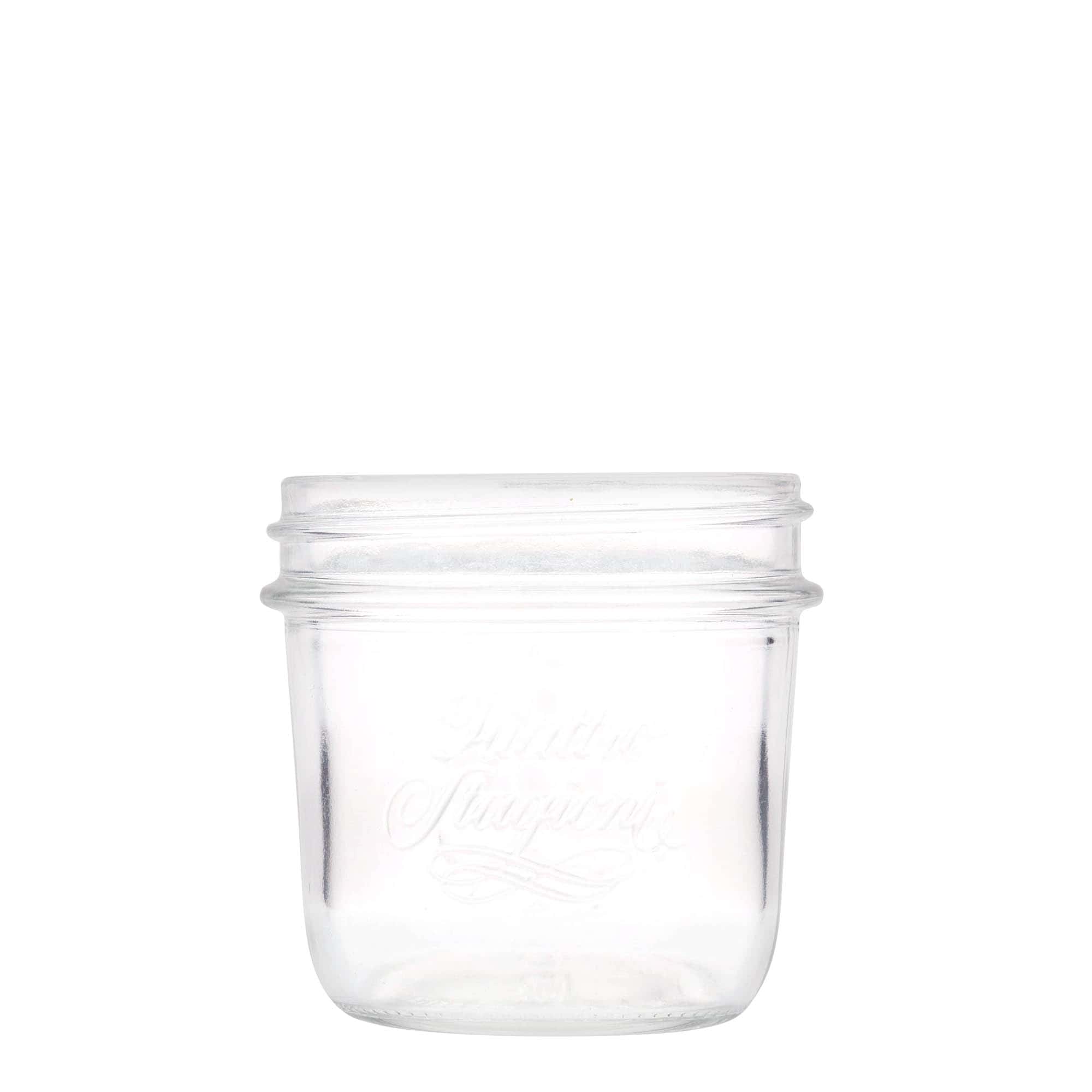 200 ml borcan cu gât drept „Quattro Stagioni”, deschidere: capac cu filet