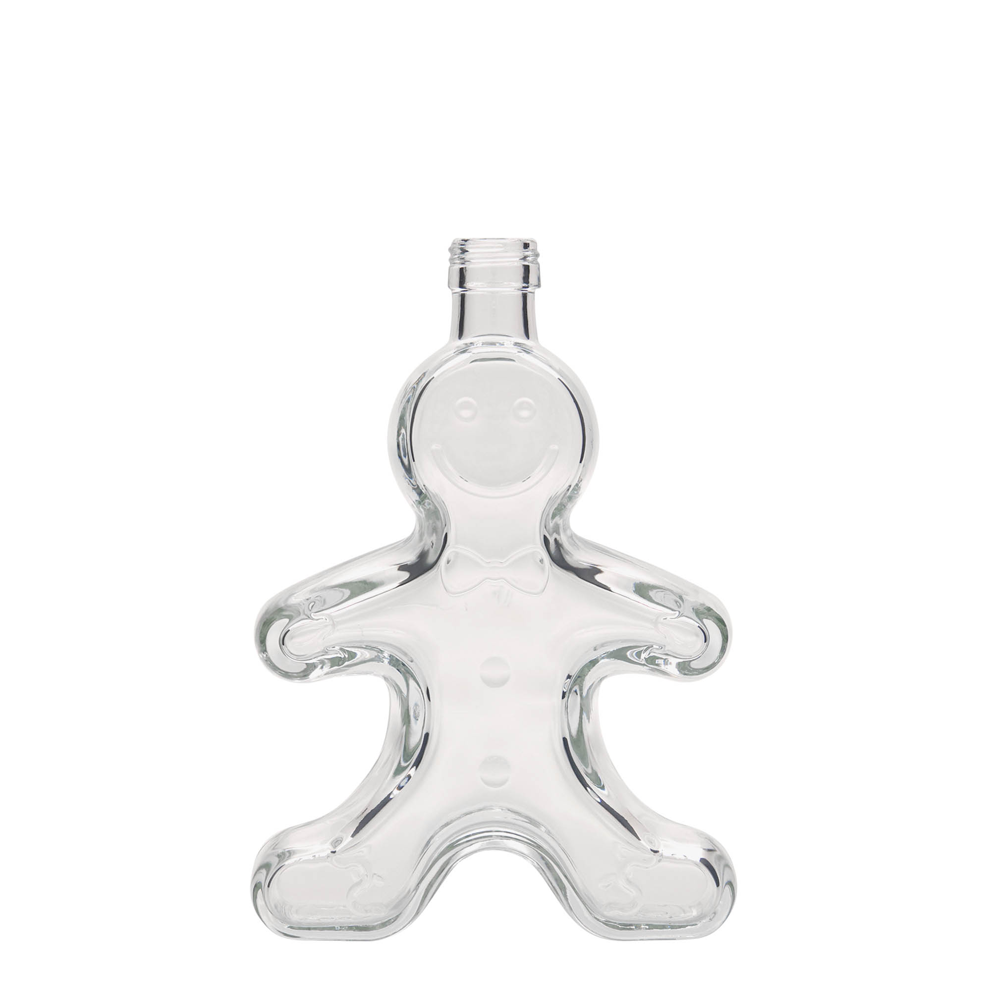 Sticlă de 250 ml „Omulețul de turtă dulce”, gura: PP 24