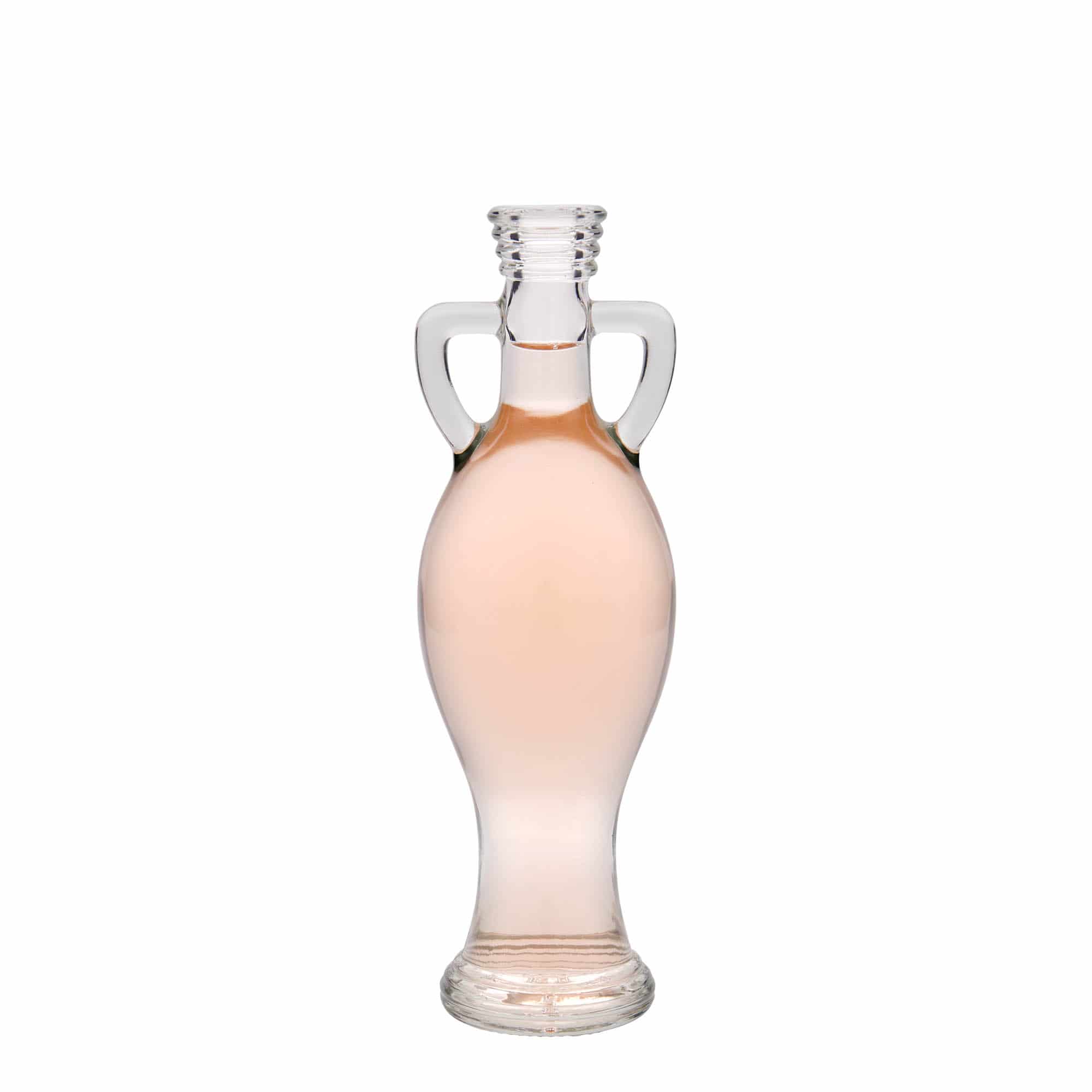 Sticlă de sticlă de 200 ml „Amforă”, gură: dop de plută