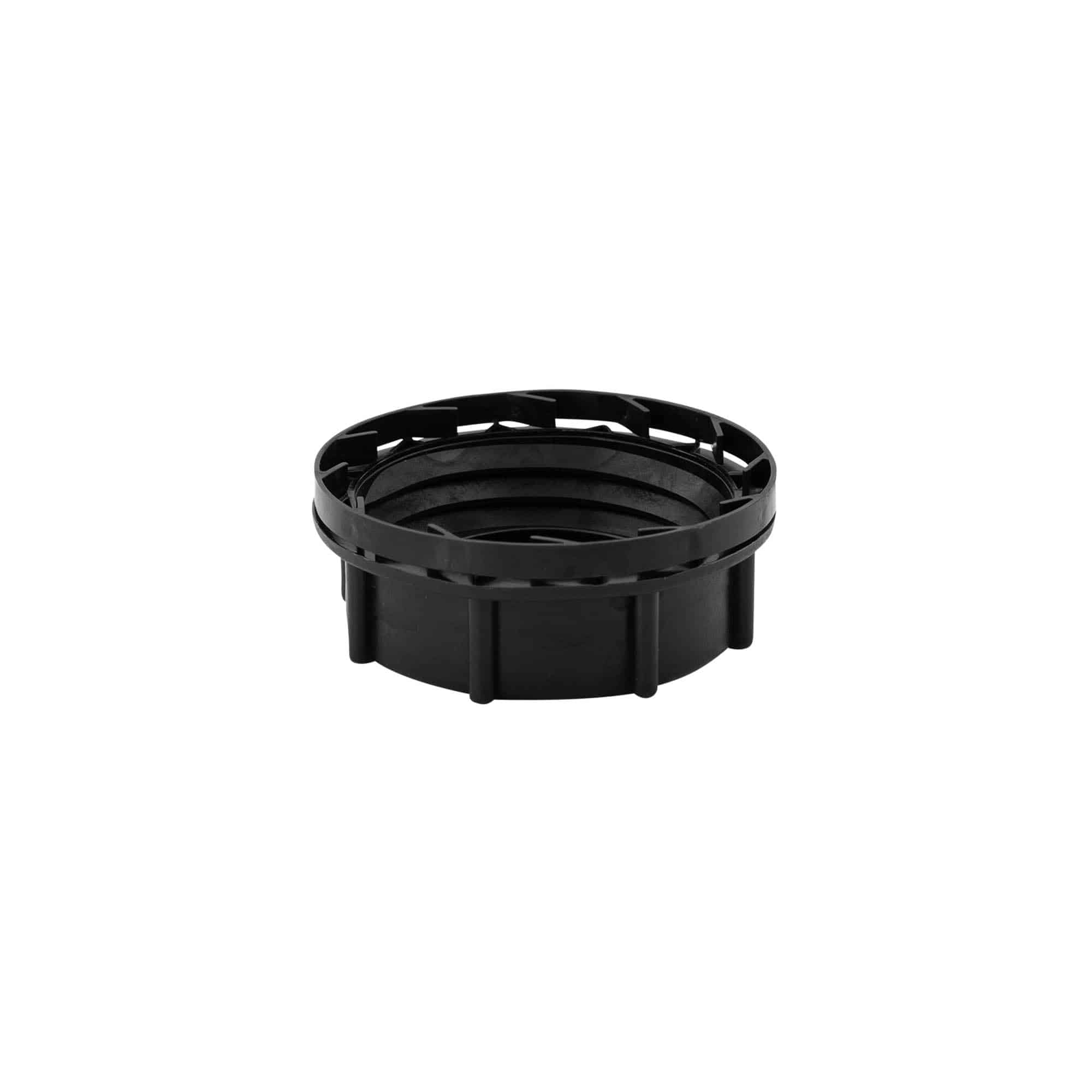 Capac cu filet, plastic PP, negru, pentru deschidere: ND55