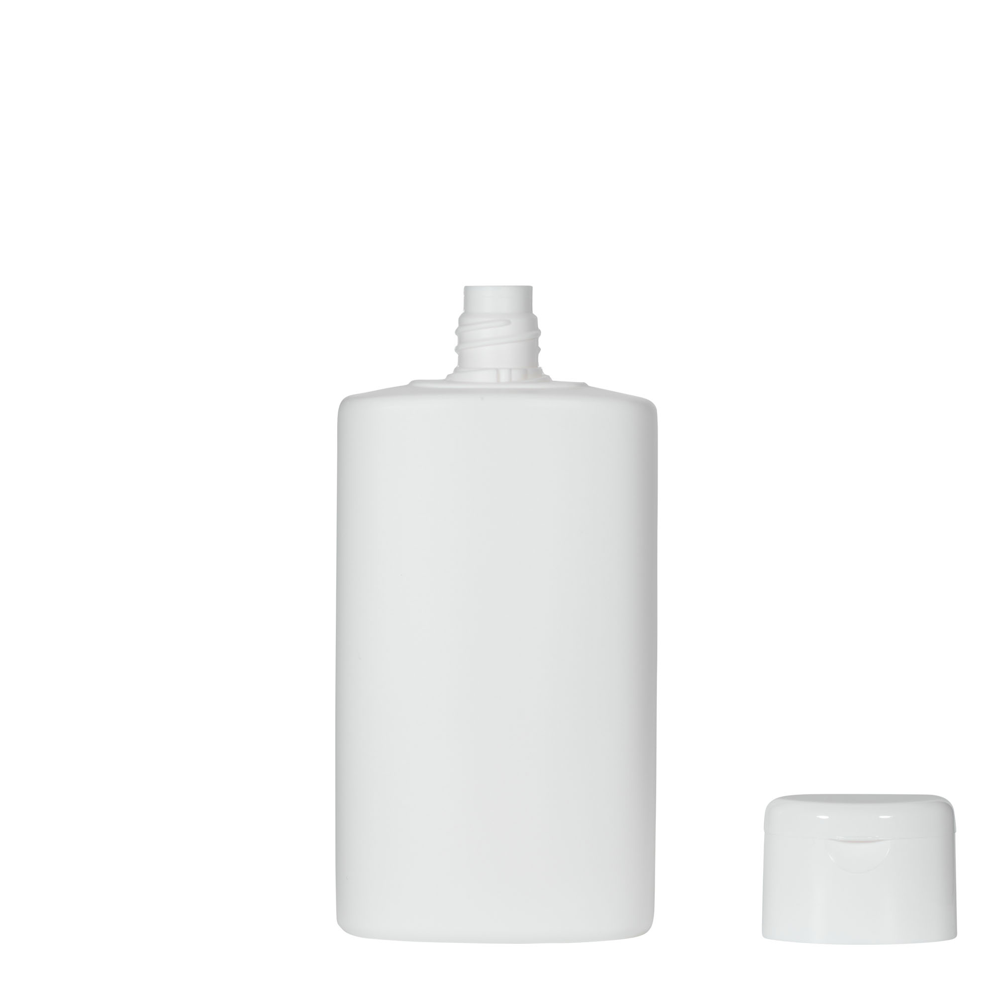 250 ml sticlă din plastic „Indy”, ovală, HDPE, albă, gât: capac cu filet 250 ml sticlă din plastic „Indy”, ovală, HDPE, albă, gât: capac cu filet