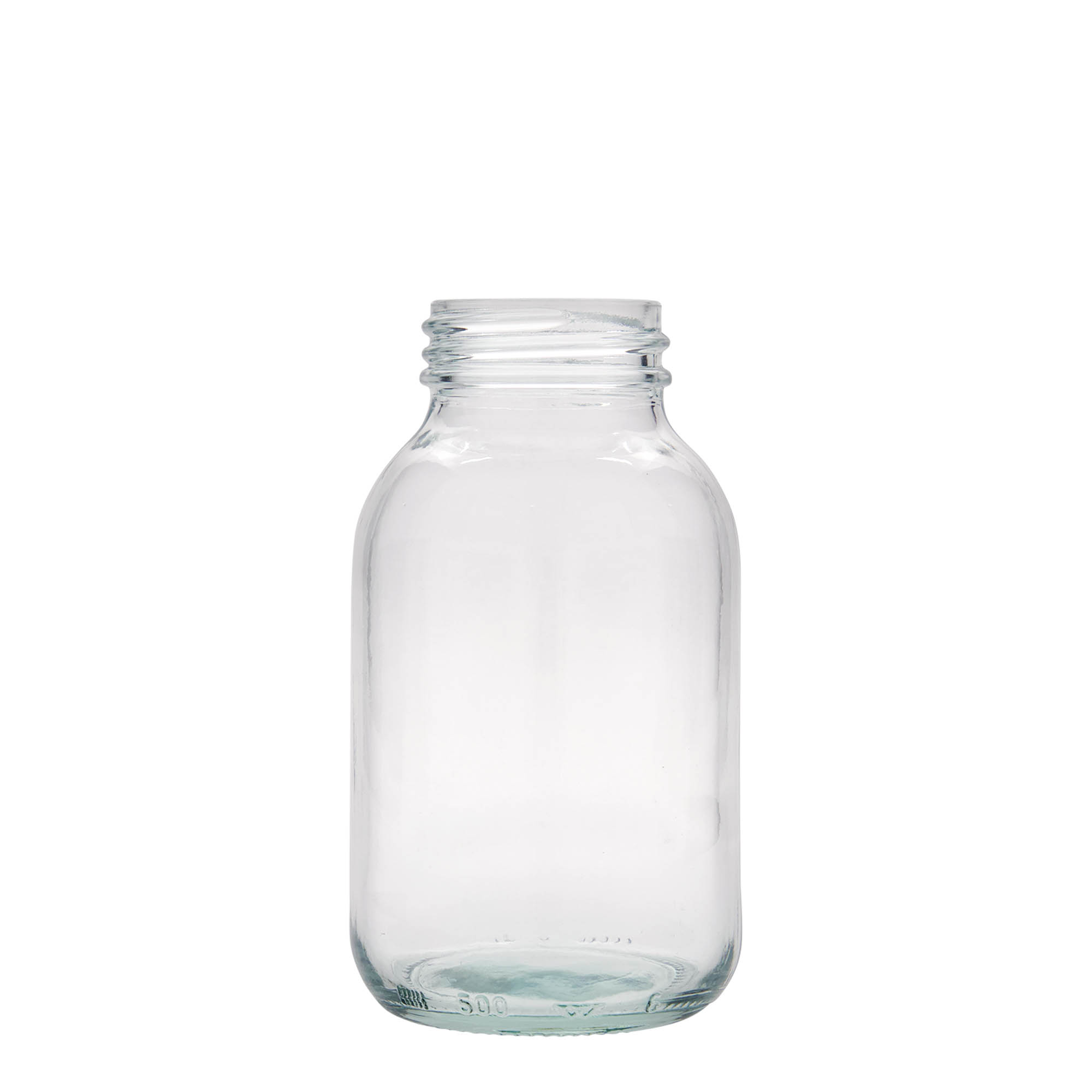 500 ml borcan cu gât larg, deschidere: DIN 55 500 ml borcan cu gât larg, deschidere: DIN 55