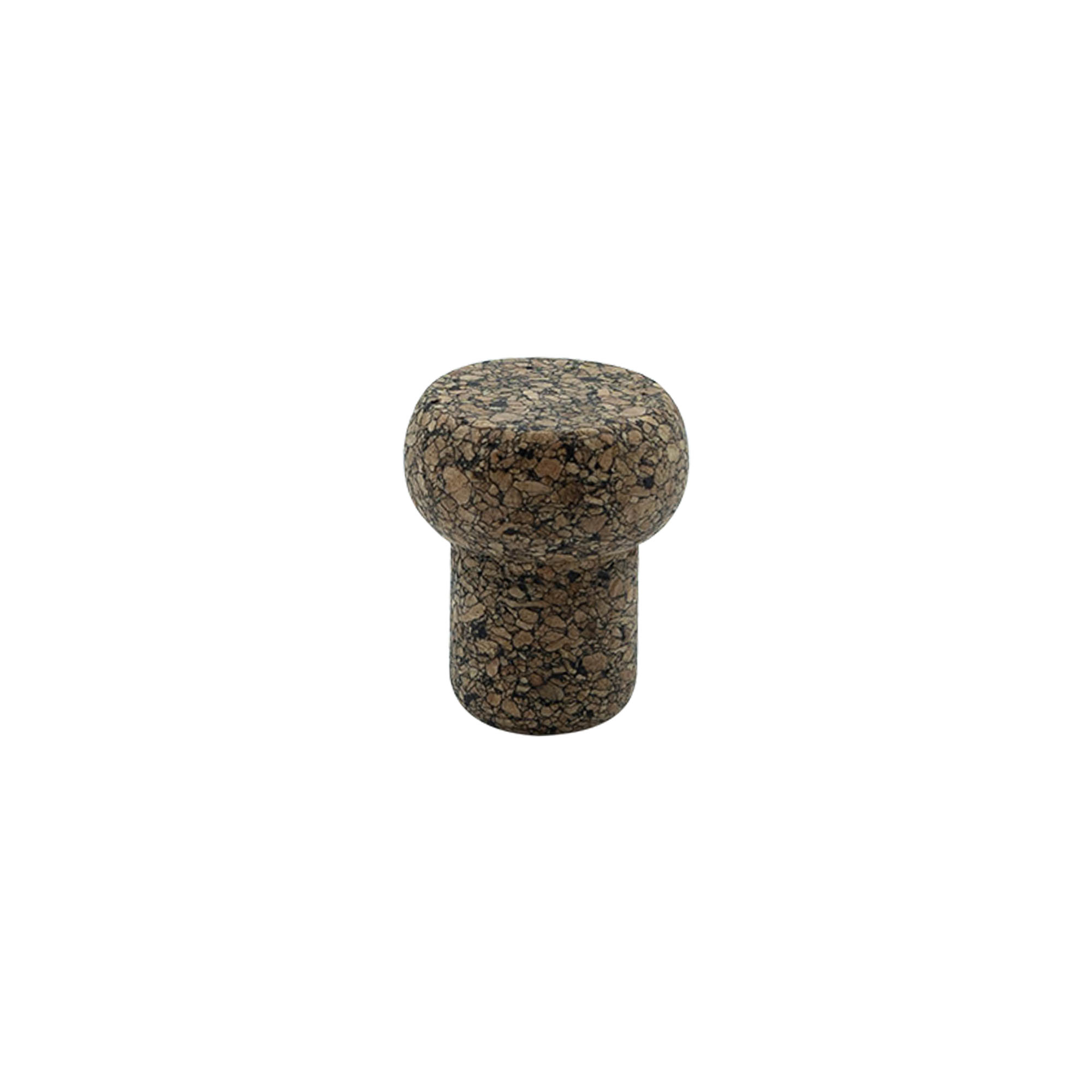 Dop cu mâner „Barrel” 19,5 mm, Corkcoal, pentru gură: plută Dop cu mâner „Barrel” 19,5 mm, Corkcoal, pentru gură: plută