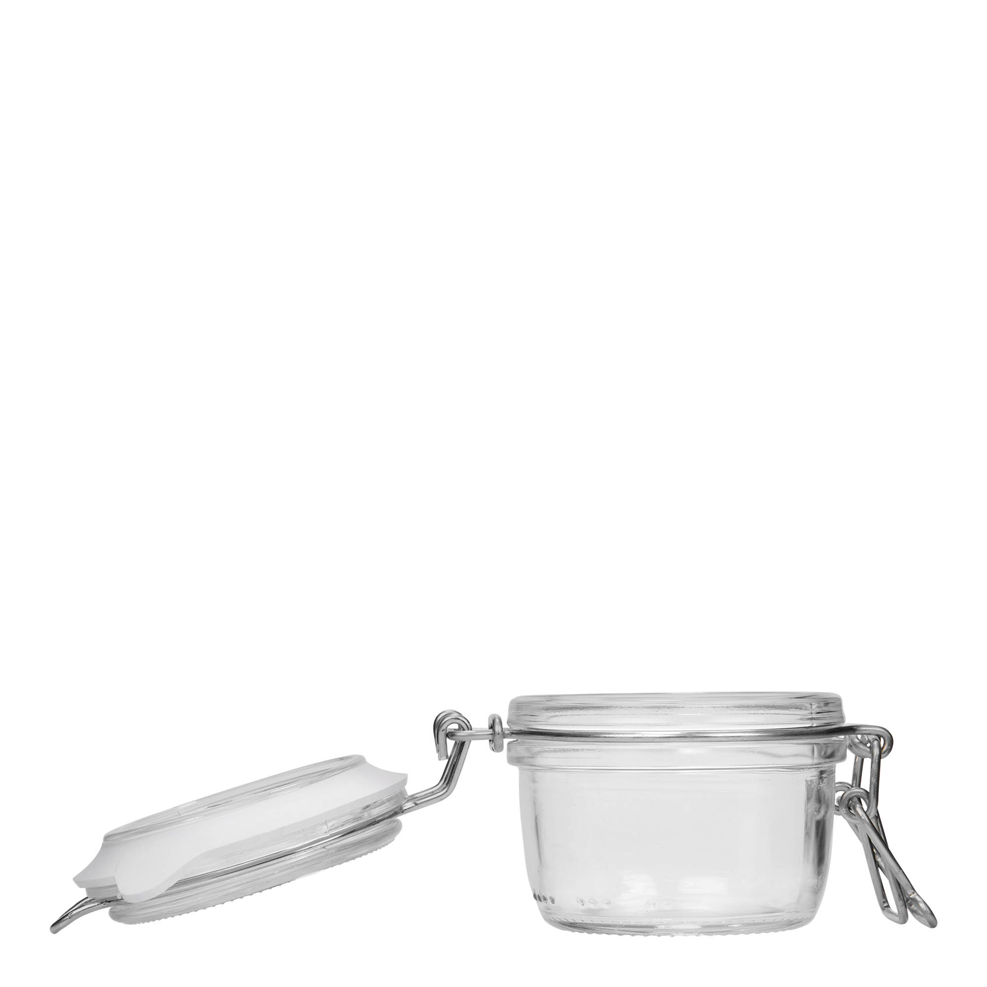 125 ml borcan cu clemă metalică „Fido”, gura: închidere cu clemă metalică 125 ml borcan cu clemă metalică „Fido”, gura: închidere cu clemă metalică