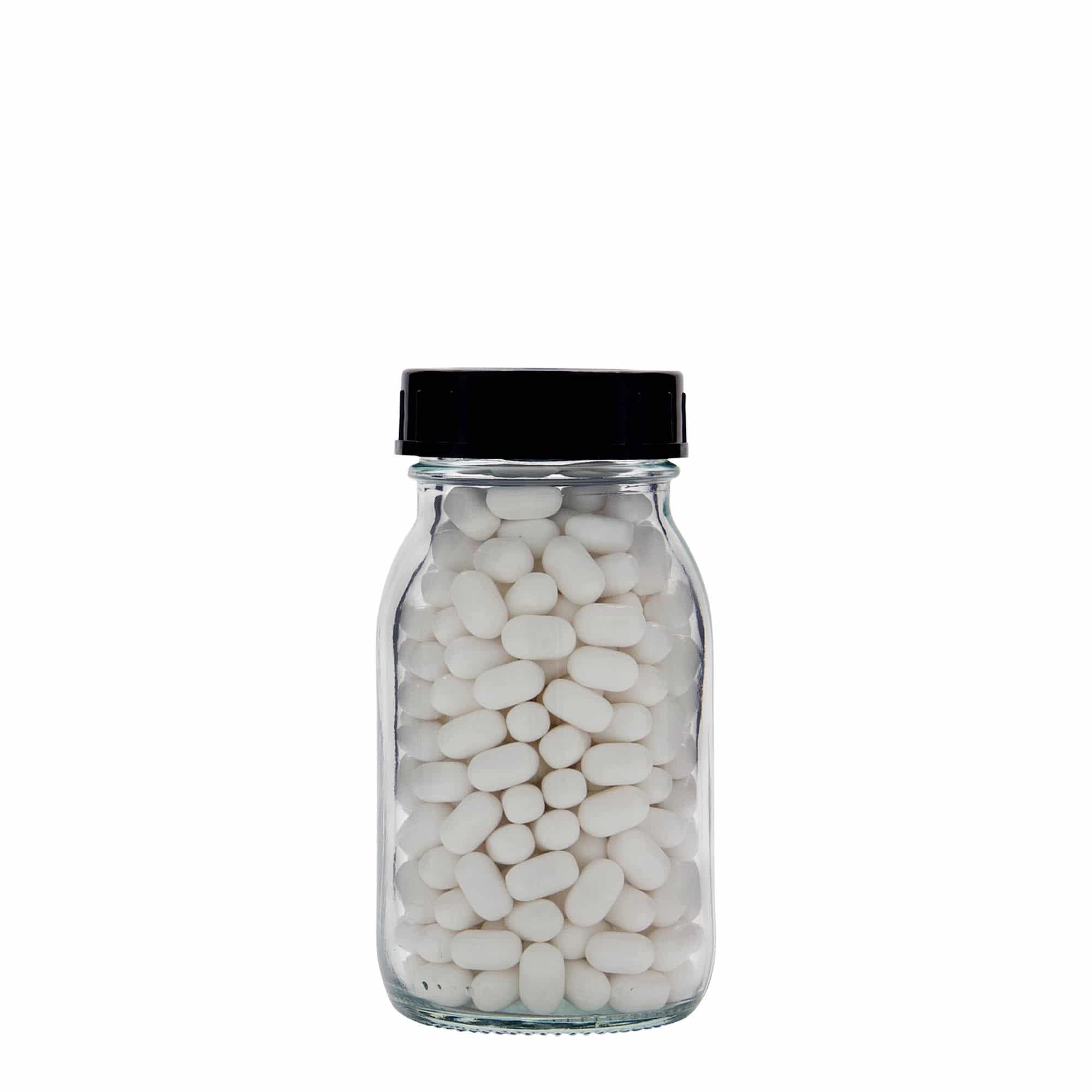 150 ml borcan cu gât larg, deschidere: DIN 45