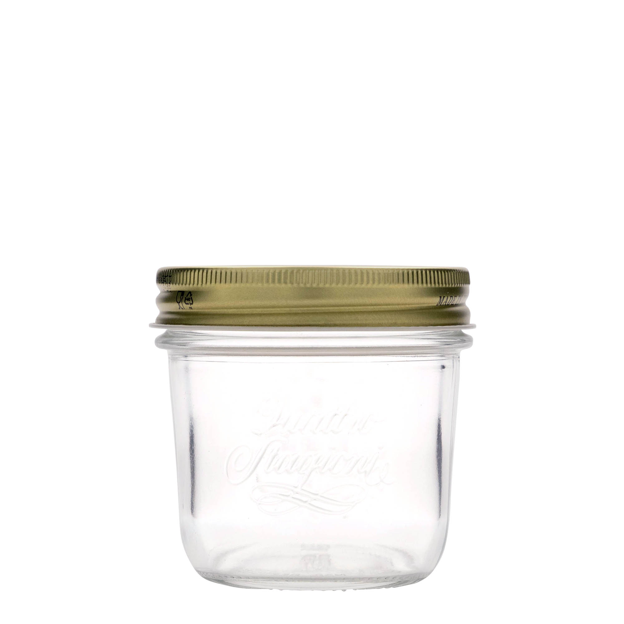 200 ml borcan cu gât drept „Quattro Stagioni”, deschidere: capac cu filet