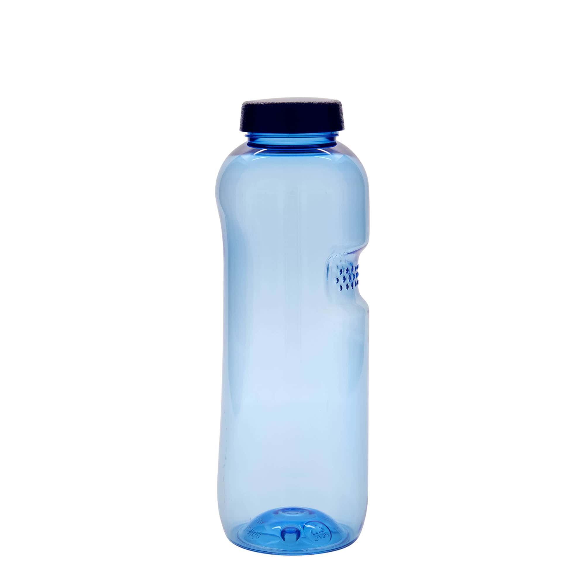 Sticlă de băut PET 750 ml „Kavodrink”, plastic, albastru