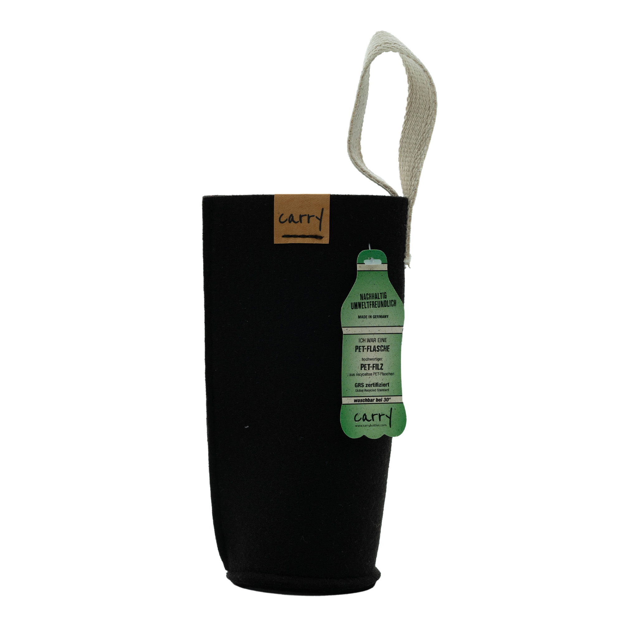Mâneca CARRY, textil, negru Mâneca CARRY, textil, negru